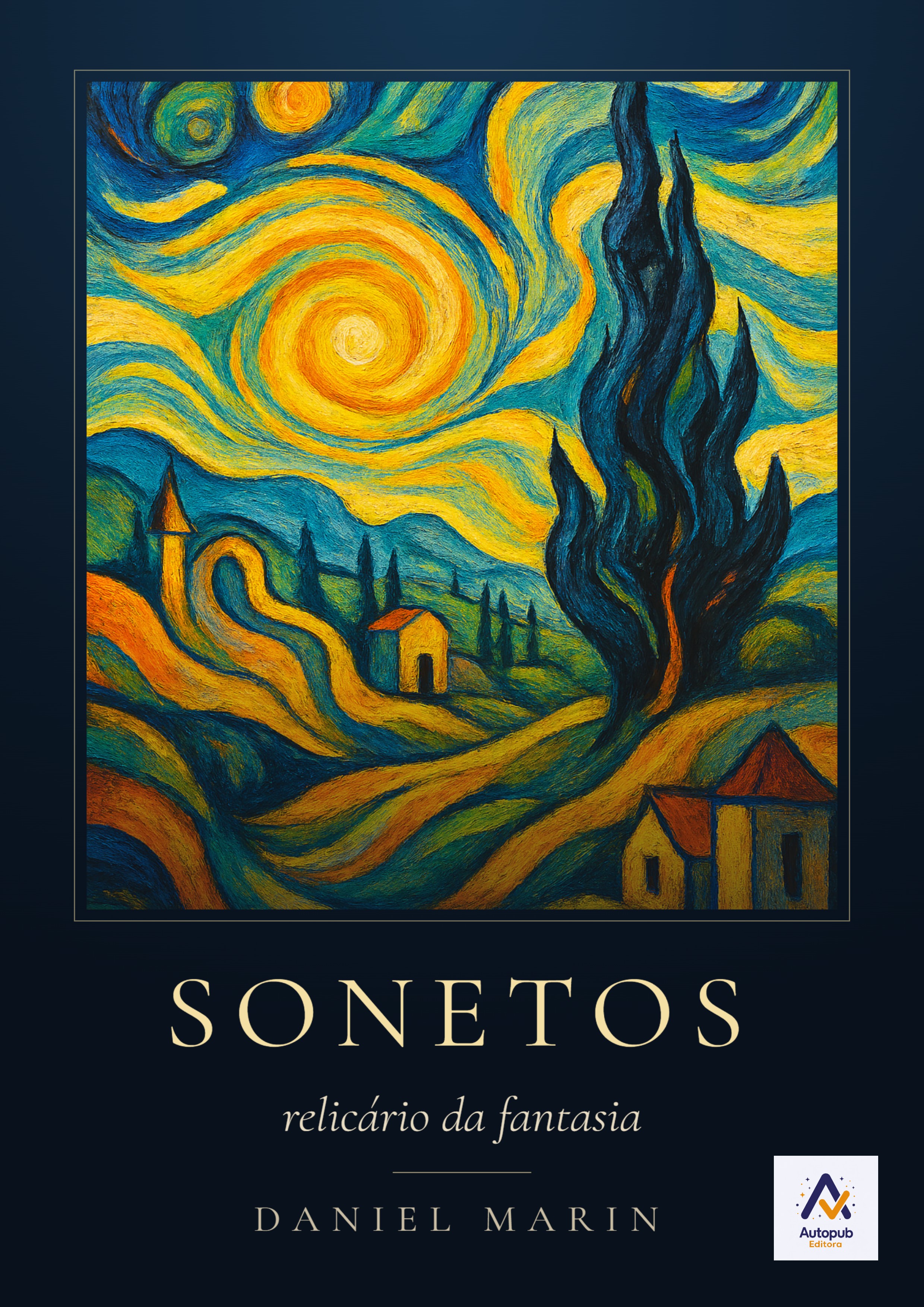 Capa de Sonetos, relicário da fantasia