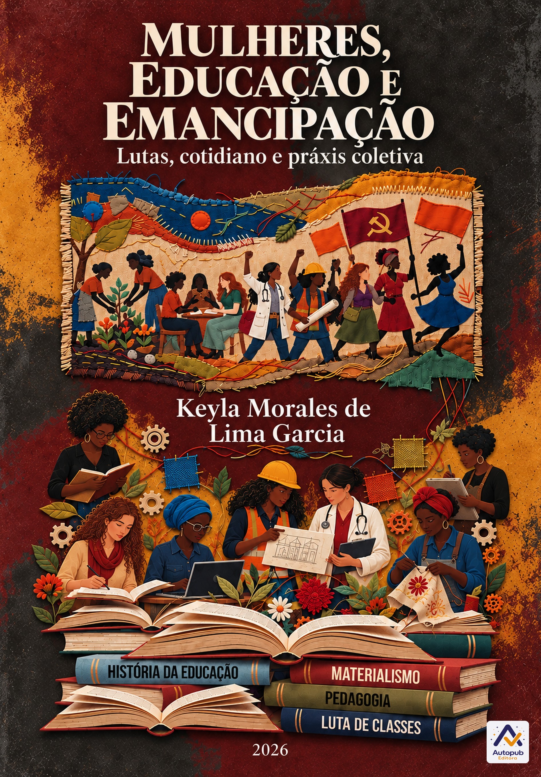 Capa de MULHERES, EDUCAÇÃO E EMANCIPAÇÃO: Lutas, cotidiano e práxis coletiva